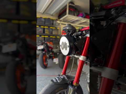 Thumbnail for Custom Race Number Plate for the 2019 Honda Track Monkey 3Dプリンターでナンバープレートを作る