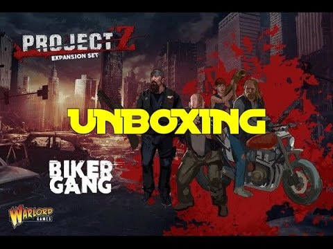 POTG UNBOX AND BUILD PROJECT Z MOTORBIKE GANG SET