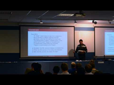 Interpretation of LGPL and GPL for HDL designs - ORCONF 2015