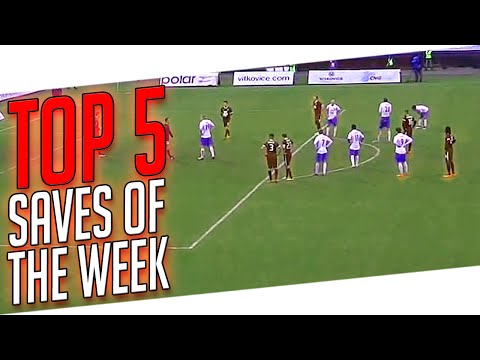 TOP 5 - Best Goalkeeper Saves I WEEK #34 2015