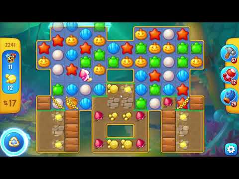 Fishdom 2241 Level - NO BooSTERS