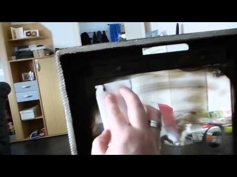 Wunder Putzschwamm auch gegen verrusste Kamintüren.