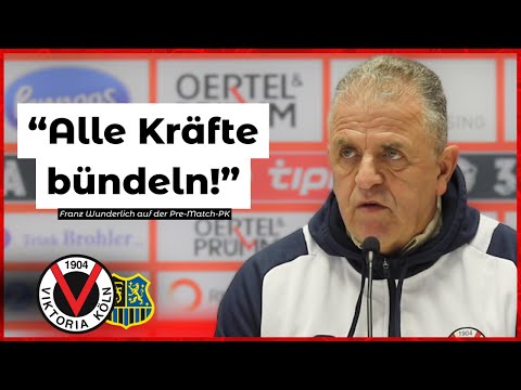 Press conference before the home game against Saarbrücken with Marian Wilhelm & Franz Wunderlich