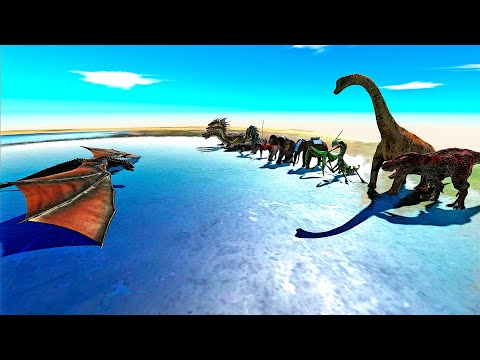 A NEW DRAGON AGAINST THE STRONGEST UNITS - Animal Revolt Battle Simulator