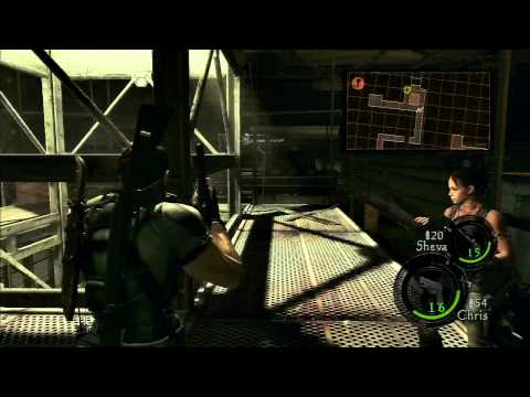 Resident Evil 5 Co-op Walkthrough w/ Brockcold Part 28 - Orkin Man