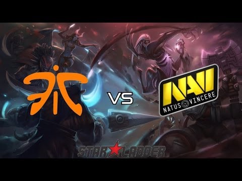 Fnatic vs Na'Vi teamfight @ Starladder 8
