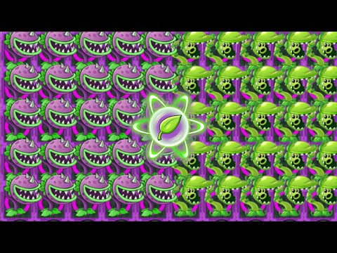 PvZ 2 - Chomper vs Snap Pea Power up! | Plants vs Zombies 2