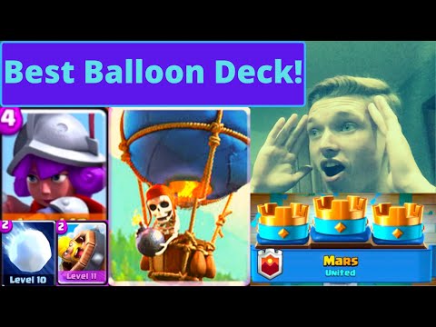 Best Balloon Deck in Clash Royale!!