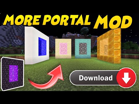 Criptbow Gaming - More portal for Minecraft pocket edition  more dimensions more portal minecraft pe more portal mod