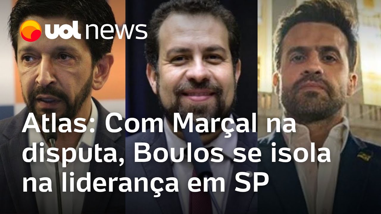 Com Marçal na disputa, Boulos se isola na liderança em SP, mostra pesquisa Atlas