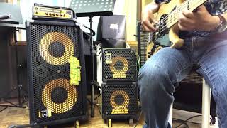 Video thumbnail for Markbass Micromark 801 combo + 8inch cabinet  Air sonud by K . T