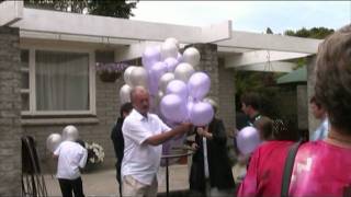 preview picture of video 'May Norrish 100th Birthday, Launch of 100 balloons'