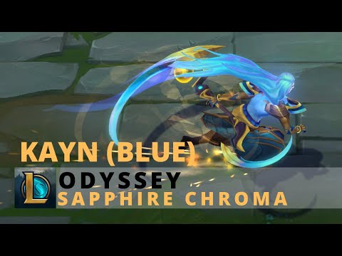 Odyssey Kayn (Blue) Sapphire Chroma - League Of Legends