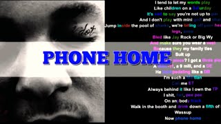 Kendrick Lamar on Phone Home- Rhymes Highlighted