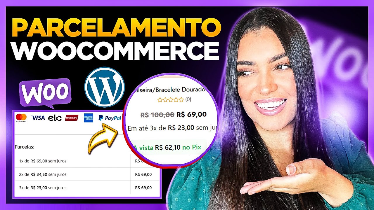 Como Mostrar PARCELAS no WooCommerce + Tabela de Parcelamento [Plugin Grátis e Pró]