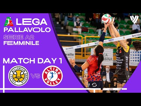 Brescia vs. Altino Volley -  Full Match | Women's Serie A2 | 2021