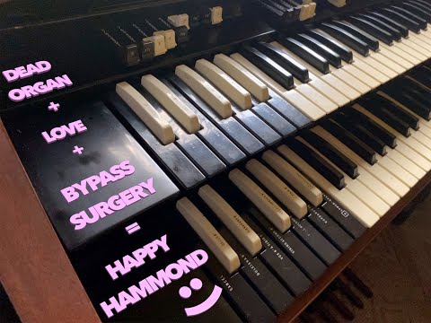 Hammond H-100 or How I Bypassed the Preamp and Learned to Love Pure Tonewheel Sound! -Hammond Organs