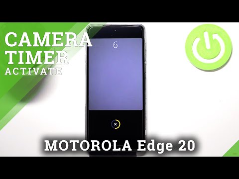 How to Activate Camera Timer on MOTOROLA Edge 20 – Take Timed Picture
