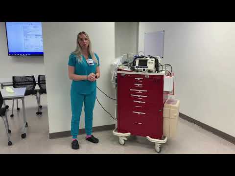 Overview of the Crash Cart and How to Open It