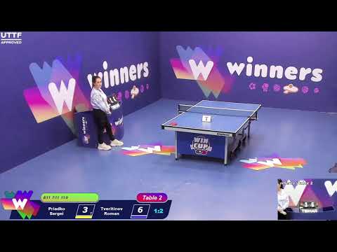 WINners CUP table 2  11.12  Priadko Sergei - Tveritinov Roman   21:00