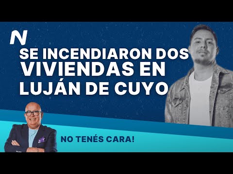 Se INCENDIARON dos casas en Luján de Cuyo: las pérdidas son TOTALES