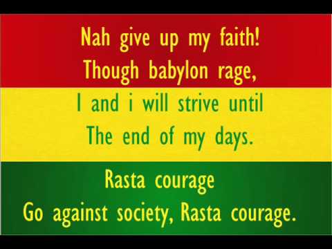 Rasta Courage - S.O.J.A - With Lyrics