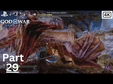 GOD OF WAR RAGNAROK PS5 - Walkthrough Gameplay Part 29 - FULL GAME [4K 60FPS PS5] - No Commentary