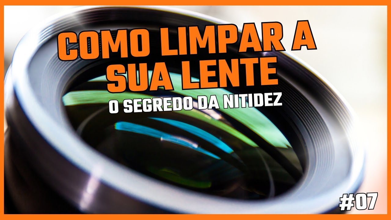 🧼 LIVE #7 - O segredo para fotos nítidas: a limpeza da lente que ninguém te ensina.