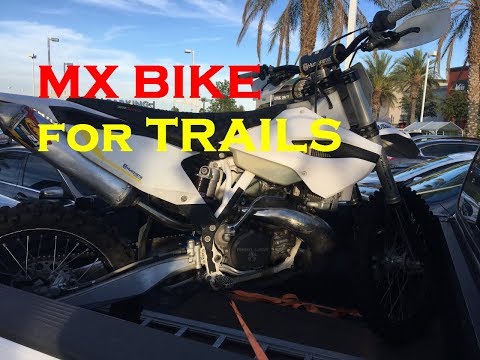 MX Bike For Trails? | 2015 Husqvarna TC 300