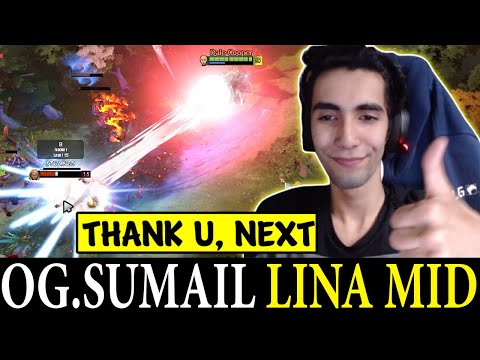 OG.SumaiL ROAD TO TOP 3 | LINA MID |  Dota 2 Pro Players Clips