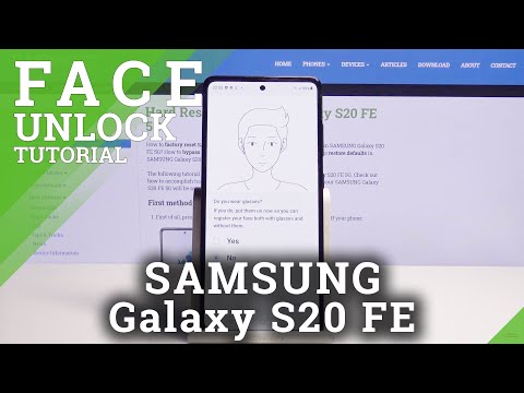 How to Set Up Face Unlock on SAMSUNG Galaxy S20 FE 5G – Face Recognition