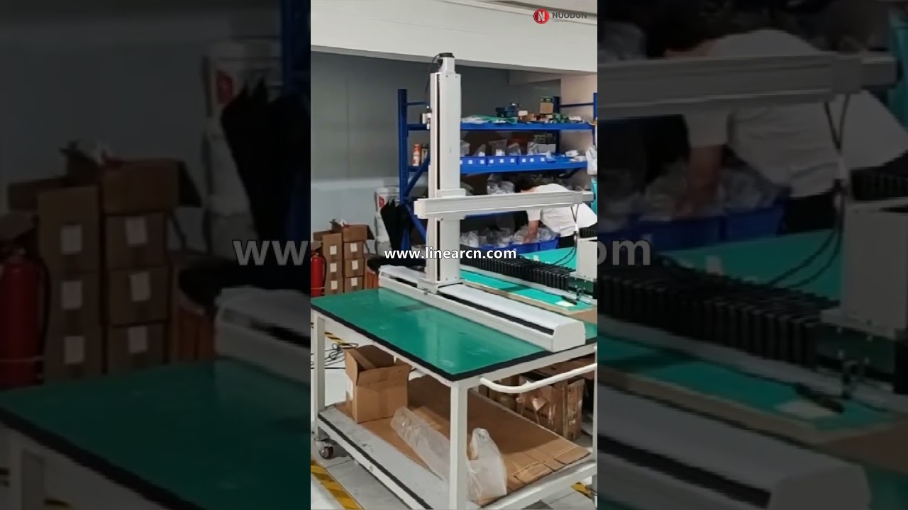 XYZ Cartesian Robot in Action – Compact 3-Axis Linear Motion System Demo