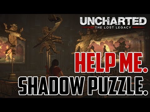 Uncharted The Lost Legacy : Matching Shadow Puzzle (Shadow Theater Trophy)