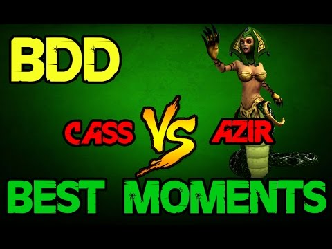 CJ Entus Bdd as Cassiopeia vs Azir Mid | BEST MOMENTS