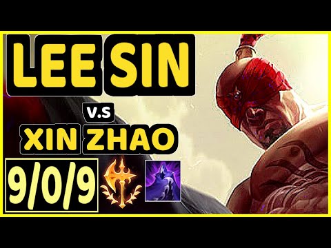 SEVENARMY (LEE SIN) vs XIN ZHAO - 9/0/9 KDA JUNGLE GAMEPLAY - EUW Ranked MASTER