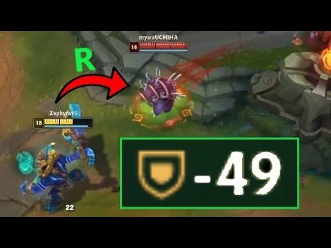How to get -49 Armor on Rammus...