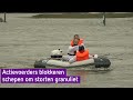 Actievoerders proberen granulietstort te blokkeren