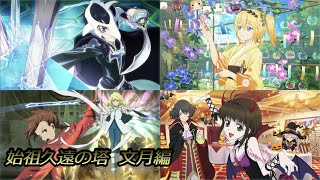 テイルズオブザレイズ　4人で始祖久遠の塔 文月編　ジューダス、エドナ 、ロイド、リアラ