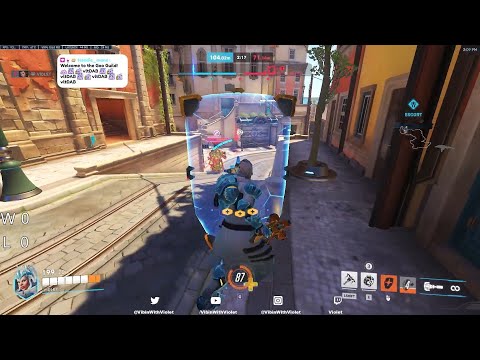 THIS IS WHAT 3000+ HOURS OF BRIGITTE LOOK LIKE ! VIOLET BRIGITTE GAMEPLAY OVERWATCH 2 SEASON 6