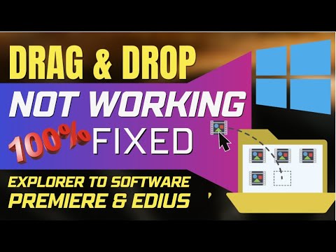 Fix Drag and Drop not working on Windows 11 | How to Enable window 11 ...