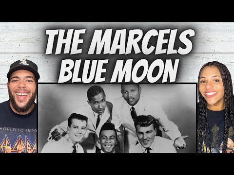 MADE US SMILE!| FIRST TIME HEARING The Marcels -  Blue Moon REACTION