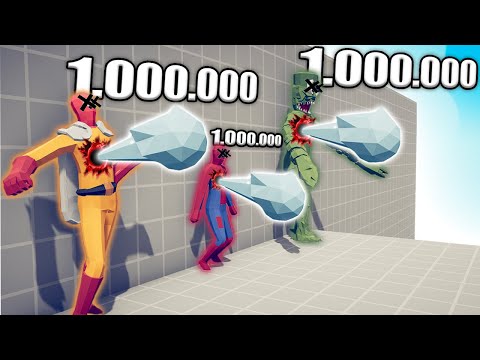 1.000.000 DAMAGE ICICLE vs UNITS - TABS | Totally Accurate Battle Simulator 2023
