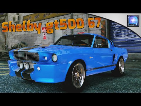 GTA 5 PC | 1967 Shelby Mustang GT500 Eleanor Car mod