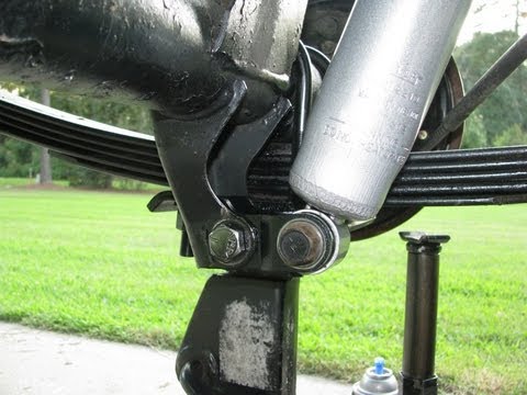 Jeep YJ - Rubicon Express Rear Shock Relocation Bracket Part# RE2007