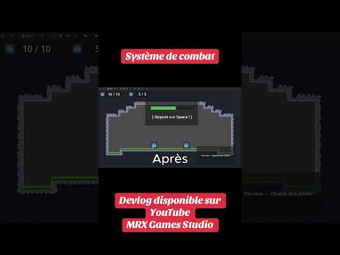 Système de combat #devlog #gamedev