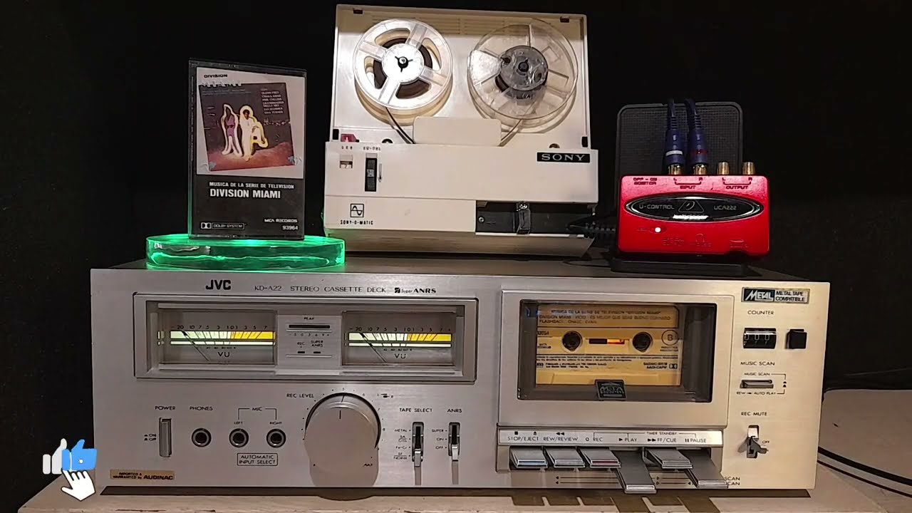 DIVISION MIAMI - Musica de la Serie - Jan Hammer - Miami Vice Theme - CASSETTE