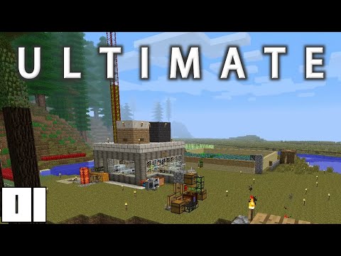 Minecraft Mods FTB Ultimate - NO MORE RESTARTS !!! [E01] (HermitCraft Modded Server)