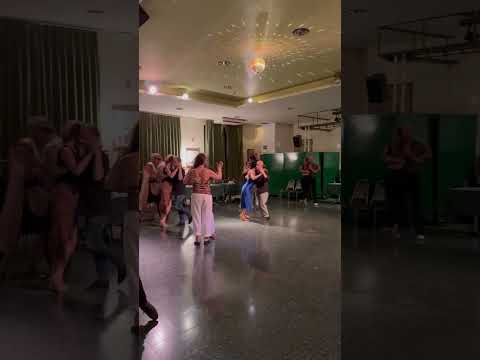 Milonga Cavalencia (tues @ Casa Valencia) dancing - Barcelona, Spain