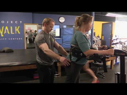 Leren lopen met een dwarslaesie