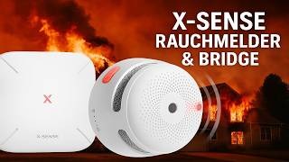 Vernetzte Rauchmelder retten Leben! X-Sense XS01-M & SBS50 Bridge Link+ Pro FS61 mit Rauchtest